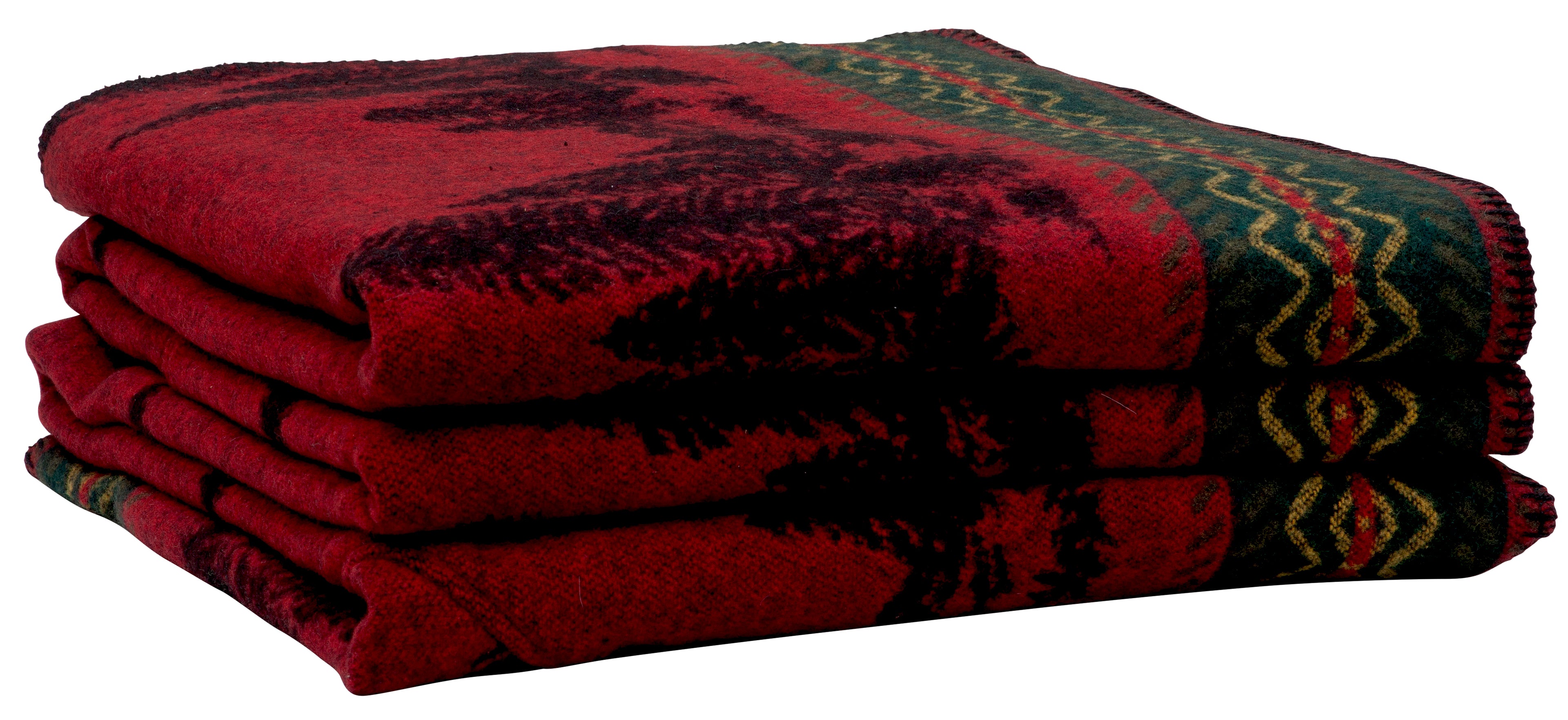 Wooded River Bear Bedspread