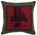 Wooded River Bear Euro Sham - 26"x26"