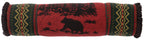 Wooded River Bear Decor Pillow - 6x26