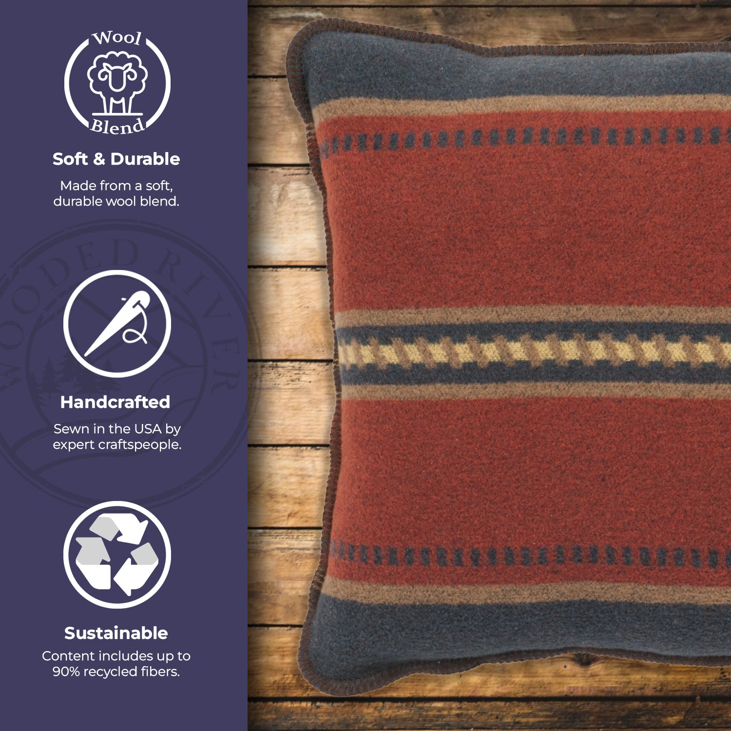 Lariat Pillow - 20x20