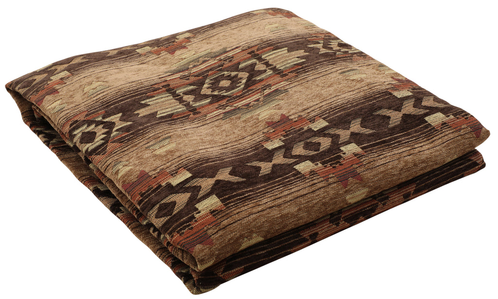 Hitchin' Post Desert Tapestry Throw