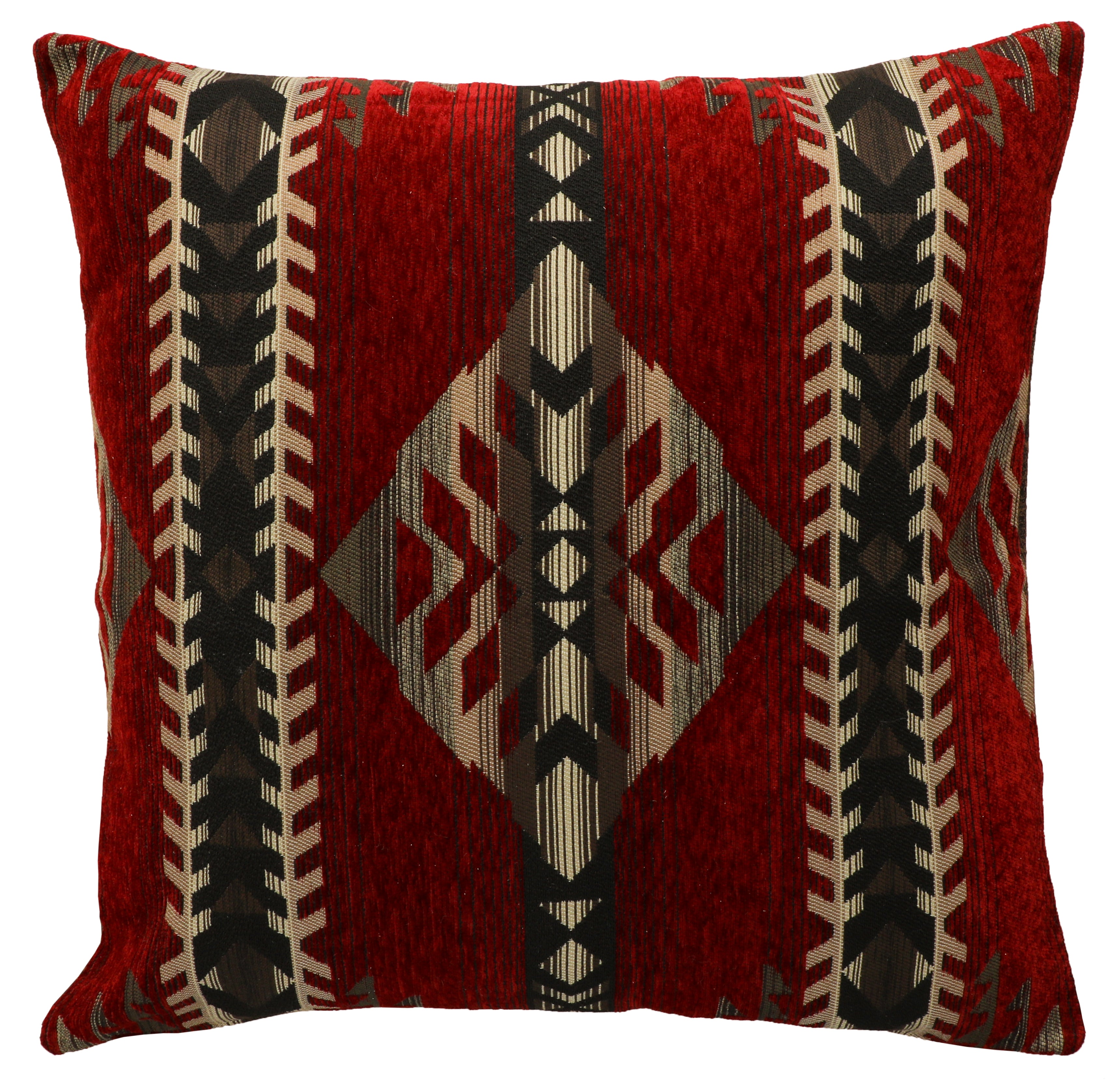 Gallop Claret Euro Sham - 26"x26"