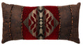 Gallop Claret Decor Pillow - 14x26