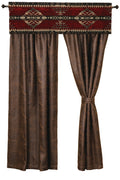 Gallop Claret Drape Set