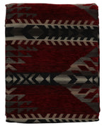 Gallop Claret Tapestry Throw