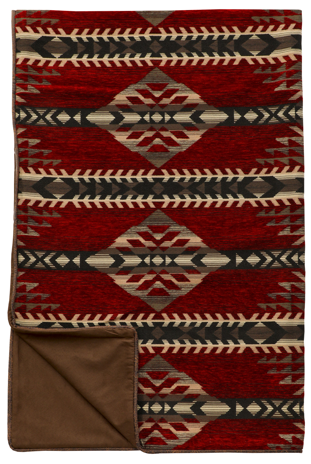 Gallop Claret Tapestry Throw