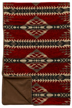 Gallop Claret Tapestry Throw