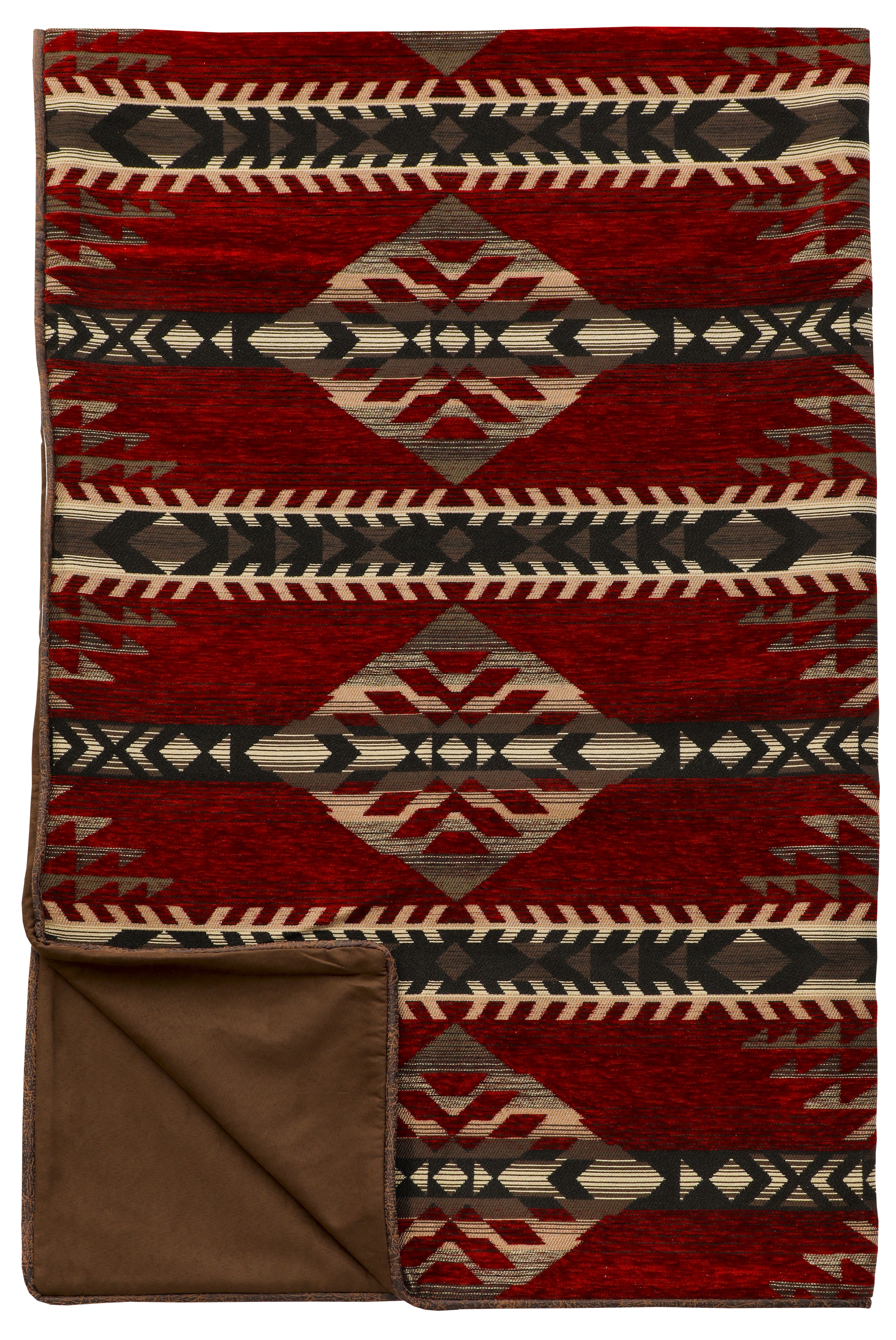 Gallop Claret Tapestry Throw