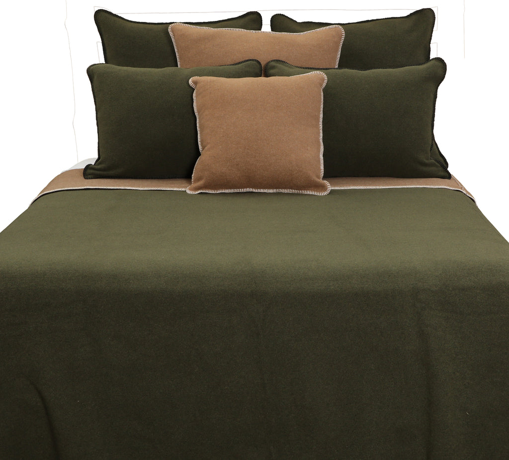 Solid Sage Euro Sham - 26"x26"
