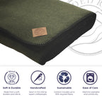 Solid Sage Throw