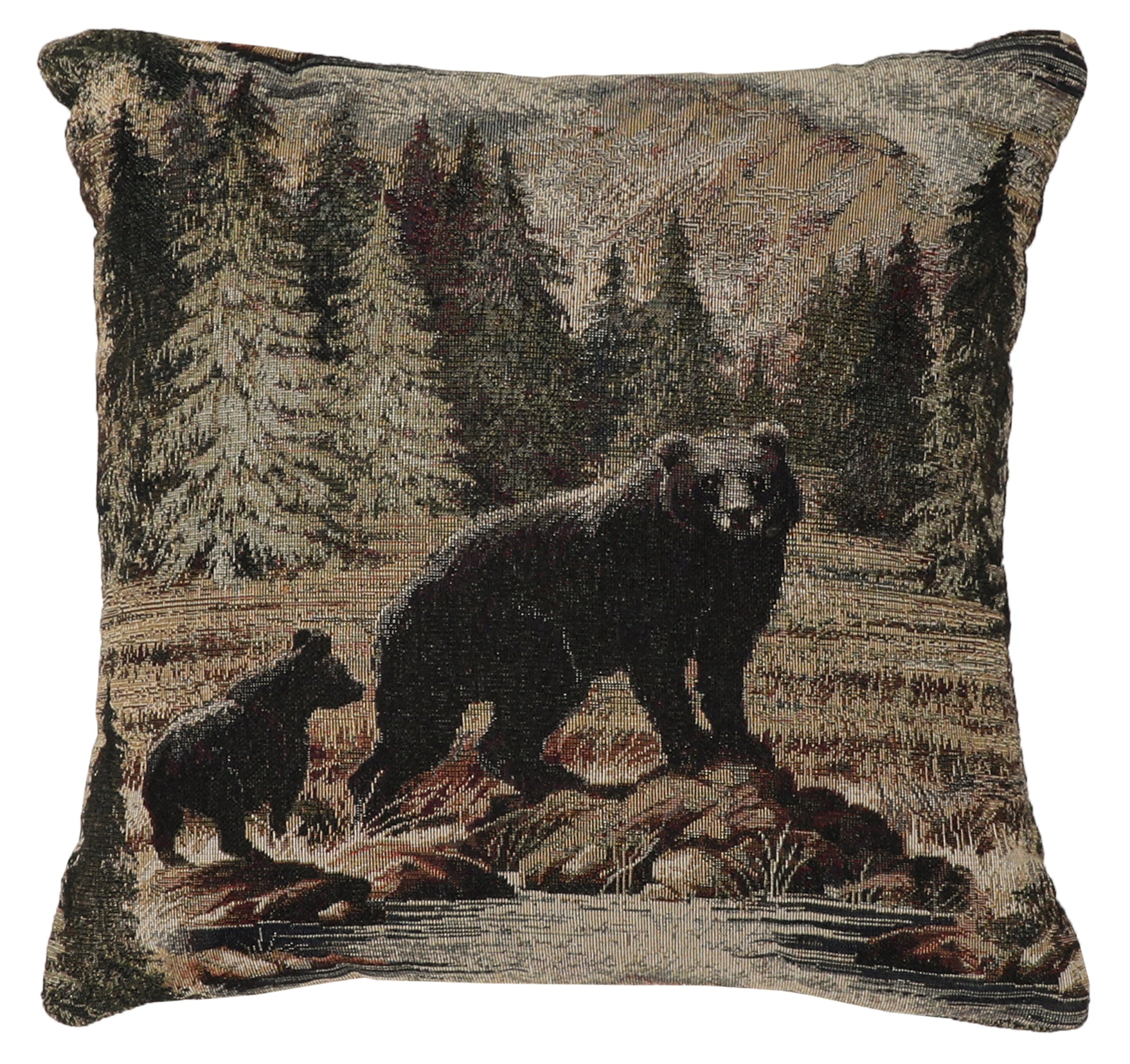 Hudson Earth Decor Pillow - 16x16