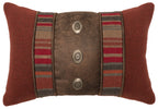 Hudson Garnet Decor Pillow - 14x20