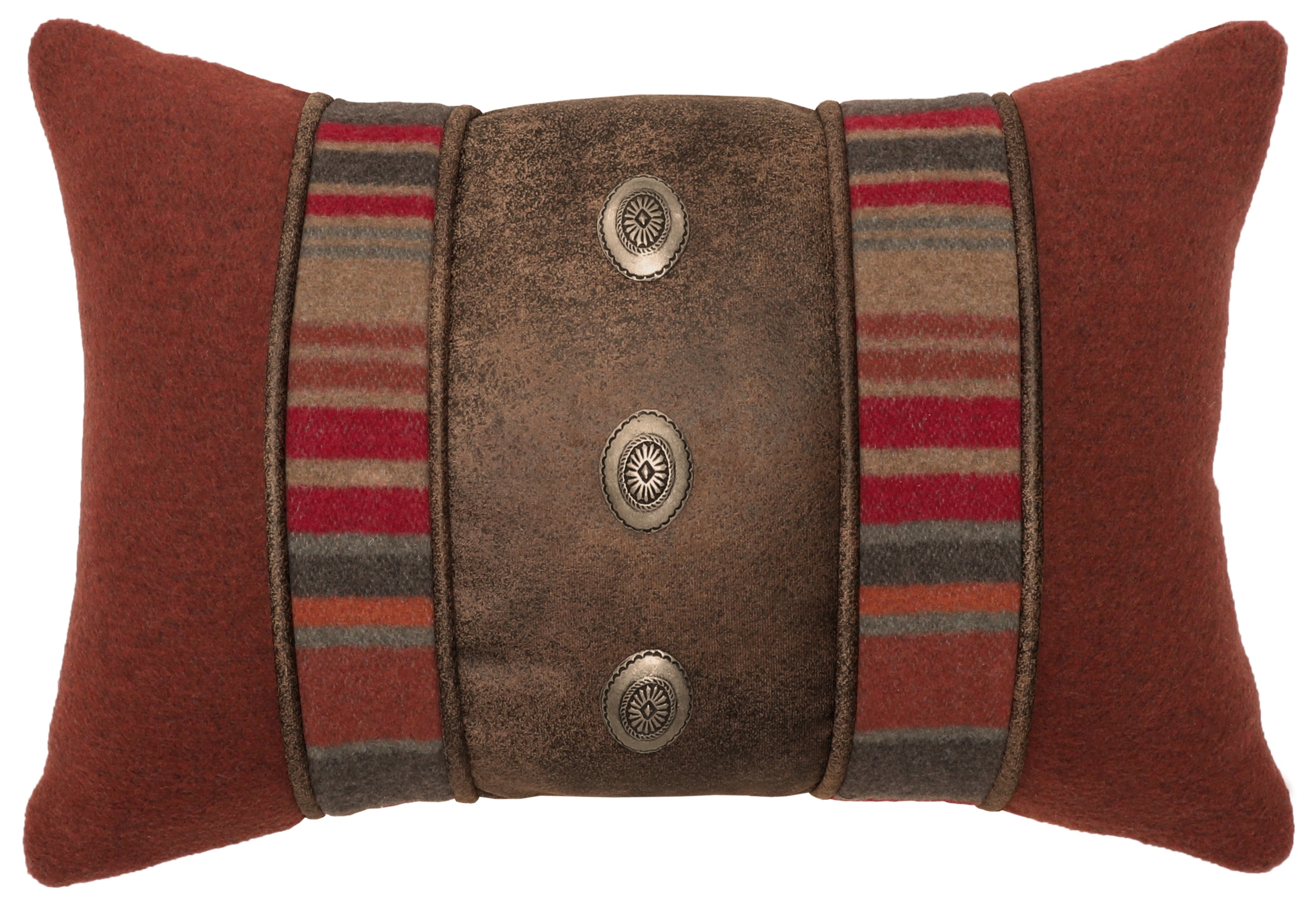 Hudson Garnet Decor Pillow - 14x20