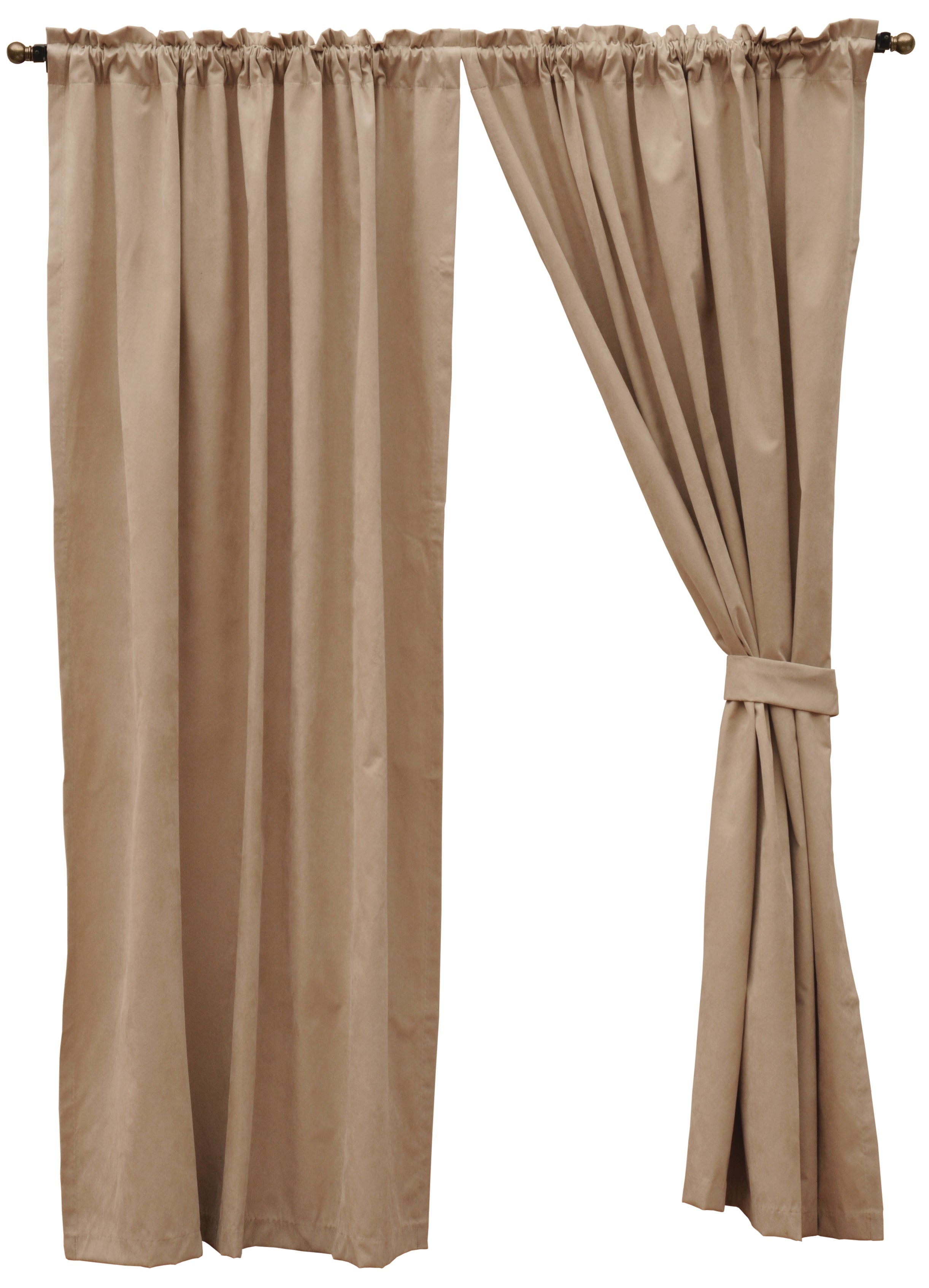 Summit Trail Onyx Drape Panel