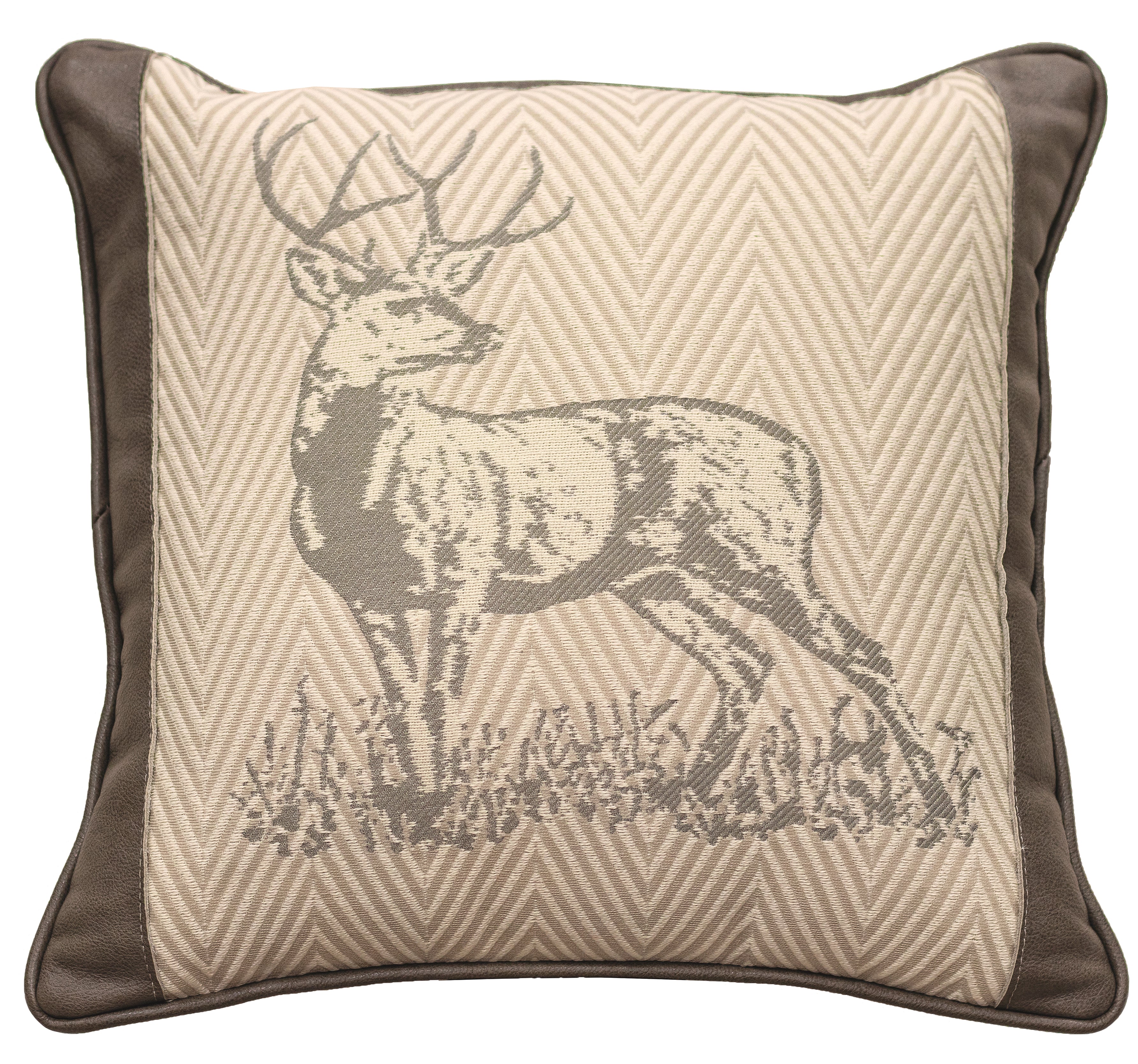 Prince Leather Pillow - 18x18
