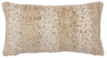 Pearl Leopard Faux Fur Pillow - 14x26