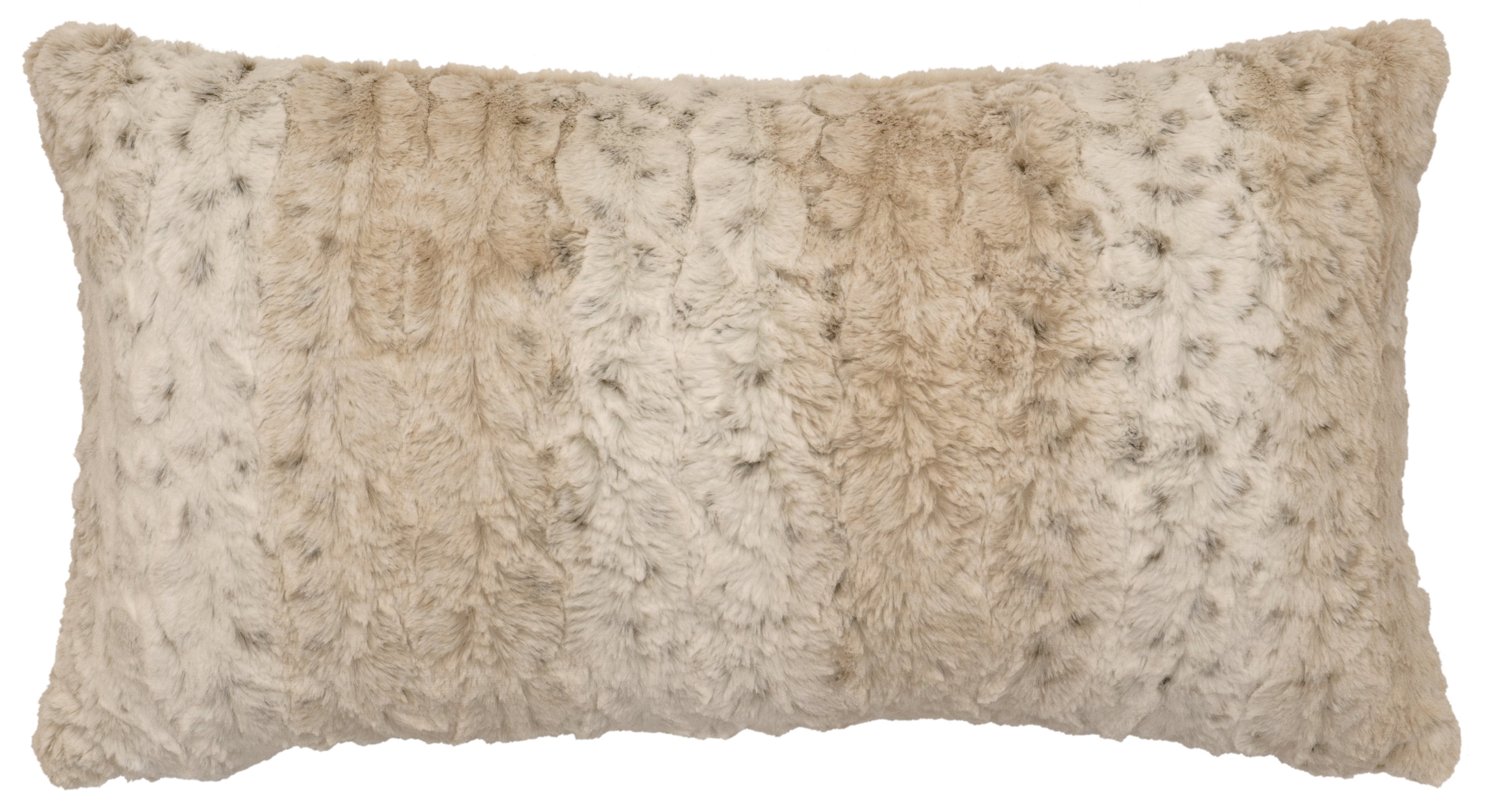 Pearl Leopard Faux Fur Pillow - 14x26