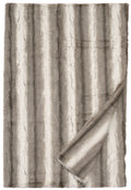 Angora Platinum Faux Fur Throw