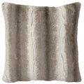 Angora Platinum Faux Fur Pillow - 18x18