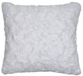 Bella Cream Faux Fur Pillow - 18x18