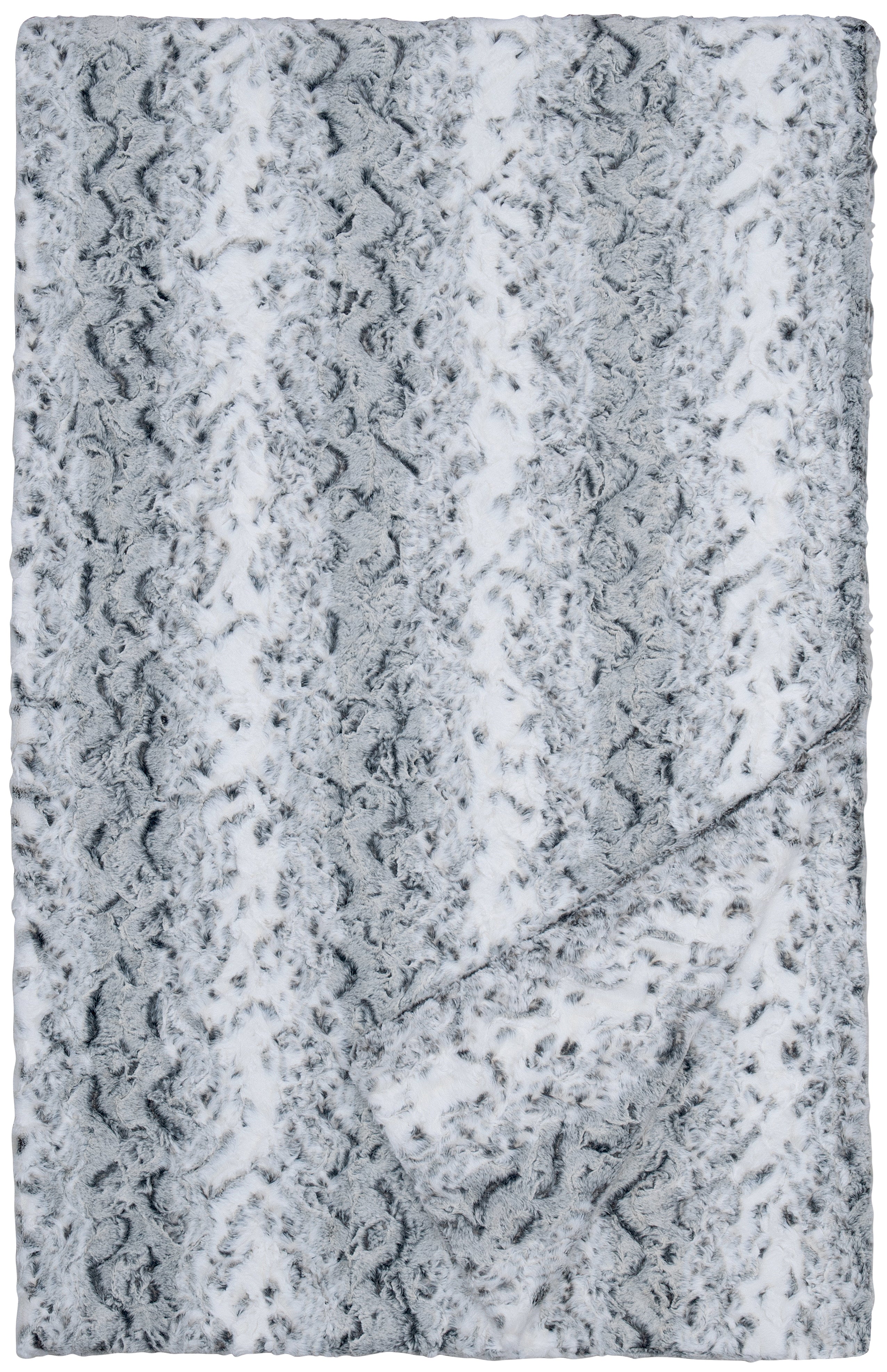 Snow Owl Faux Fur Throw