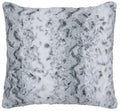 Snow Owl  Faux Fur Pillow - 18x18