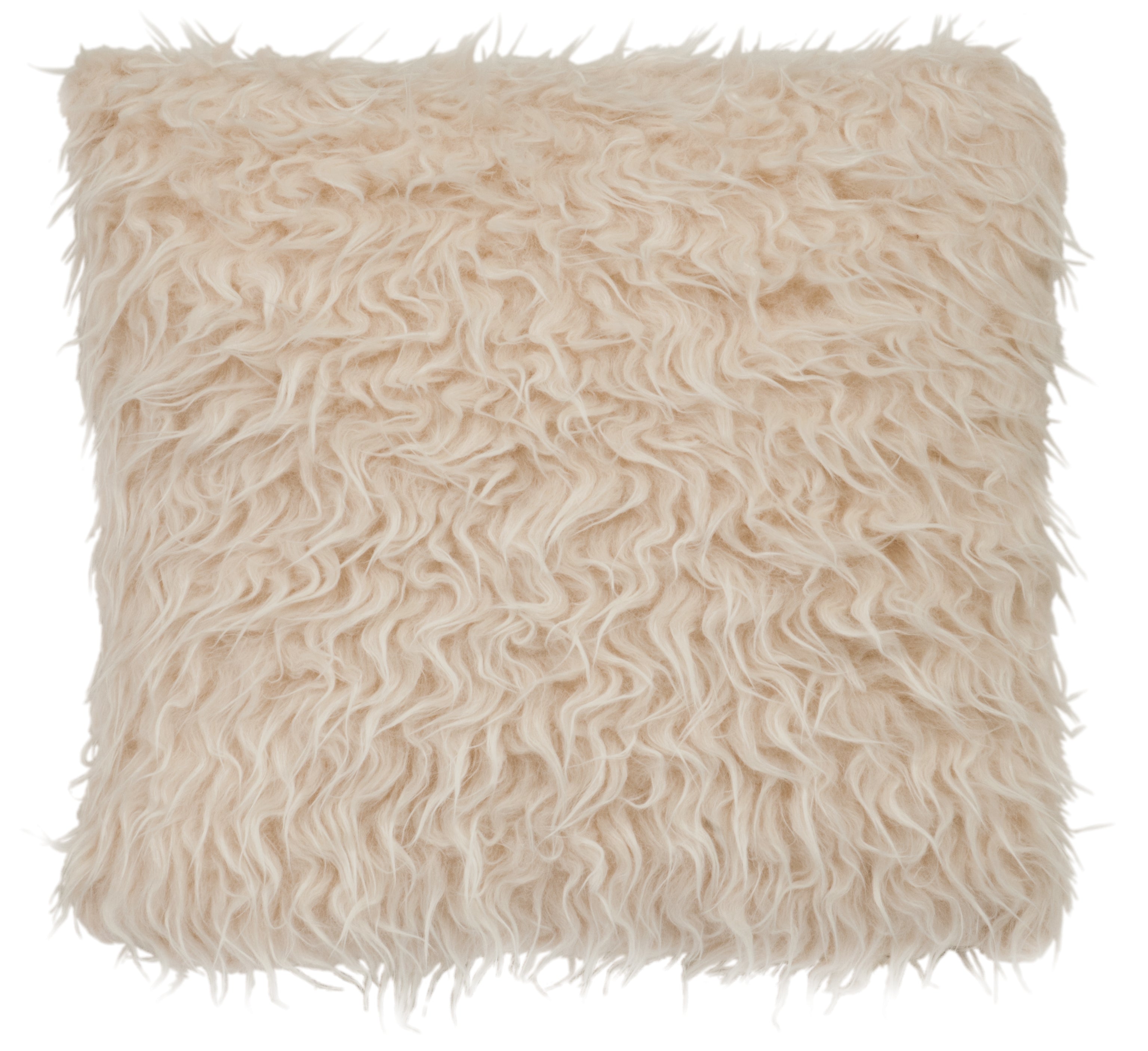 Mongolian Faux Fur Euro Sham - 26"x26"
