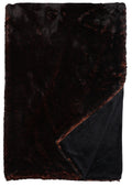 French Roast Luxury Faux Fur Throw