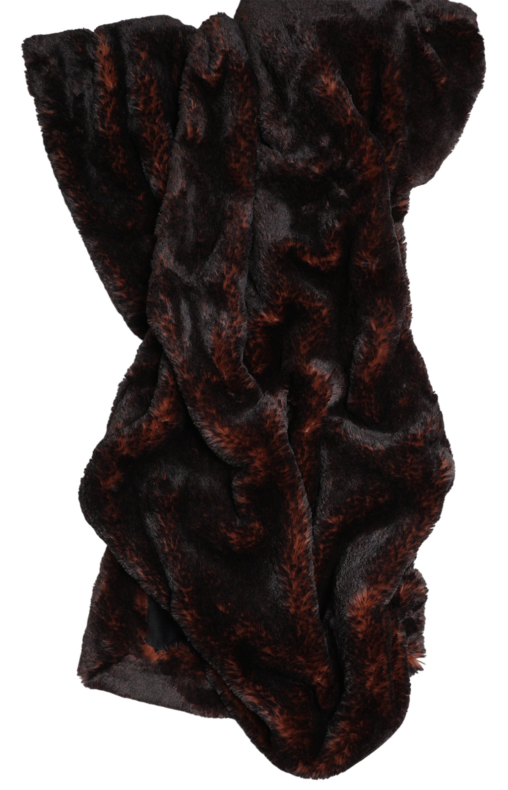 French Roast Luxury Faux Fur Throw