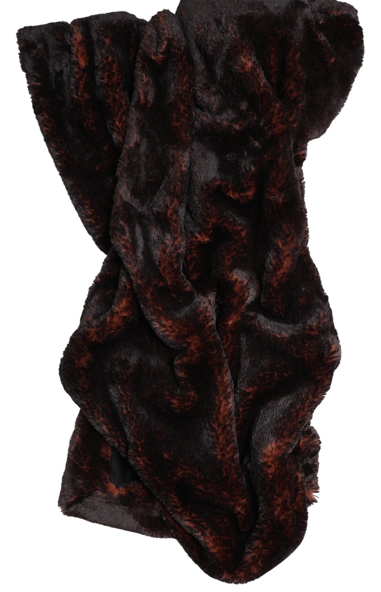 French Roast Luxury Faux Fur Throw