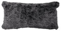 Grey Bunny Luxury Faux Fur Pillow - 14x26