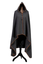Solid Greystone Gold Hooded Throw