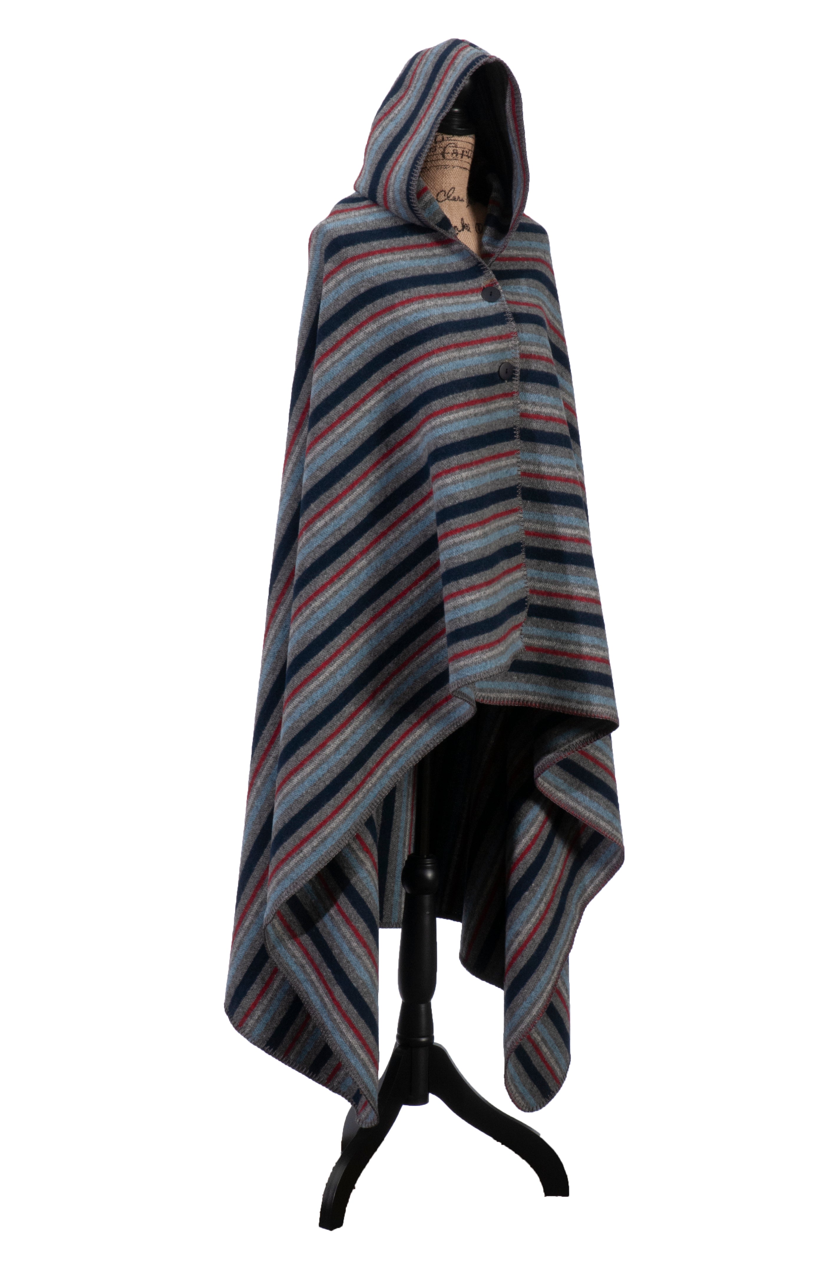 Alpine Stripe Hooded Throw