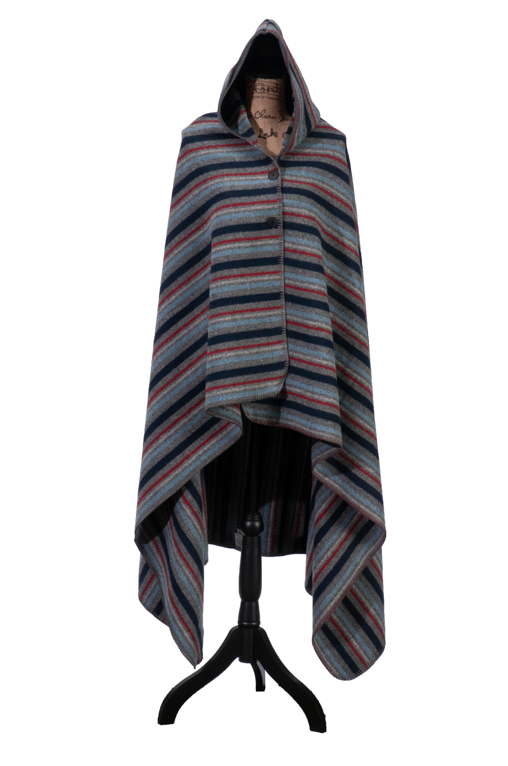 Alpine Stripe Hooded Throw
