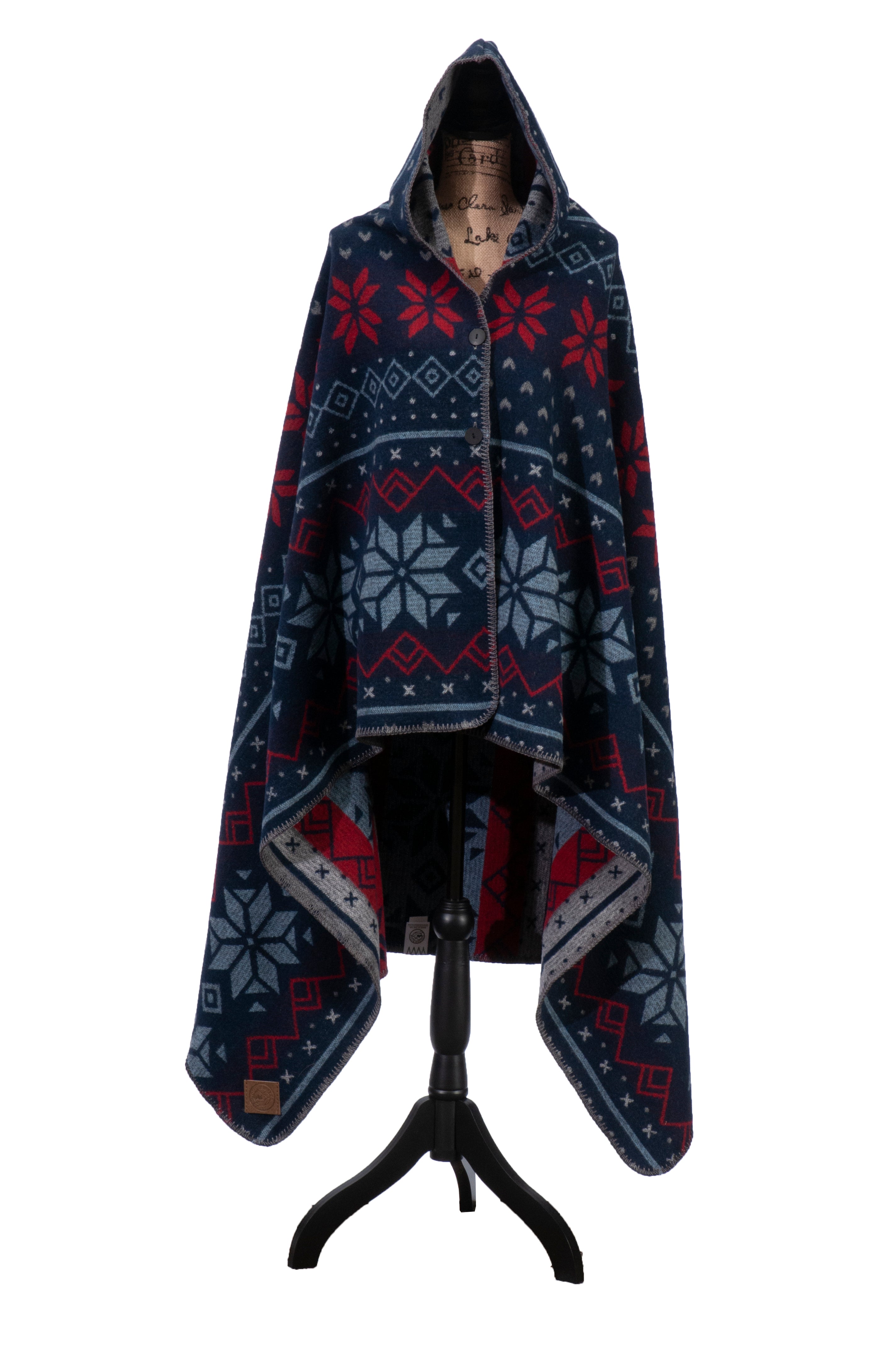 Nordic Hooded Throw