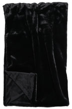 Black Bear Luxury Faux Fur Throw