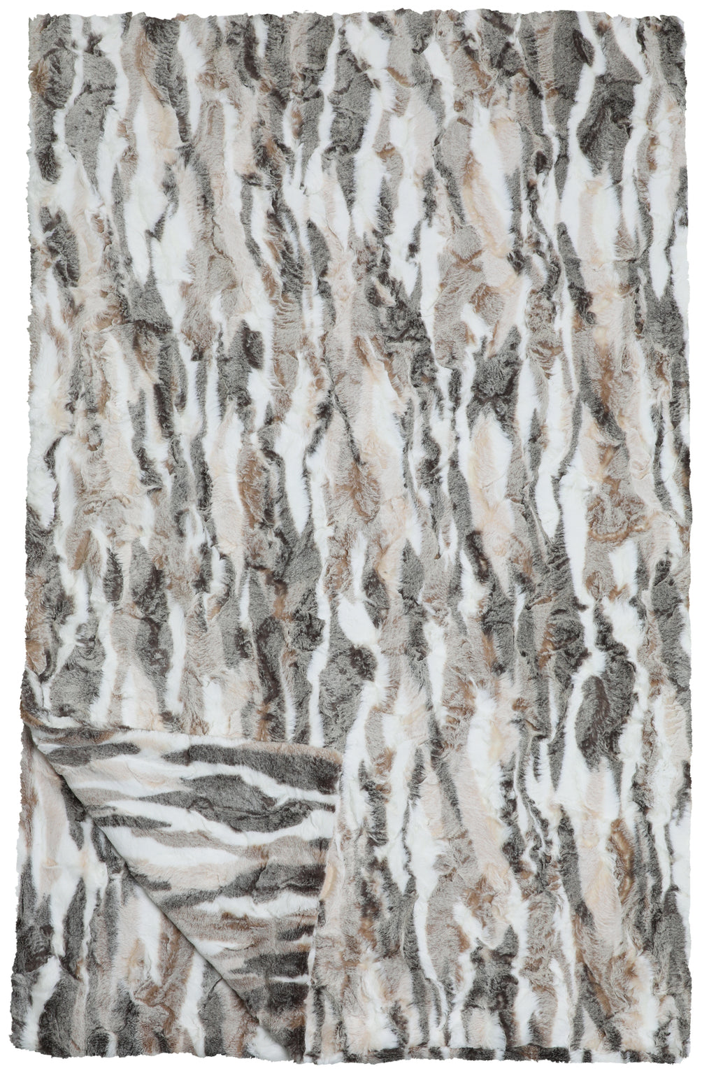 Himalayan Faux Fur Throw