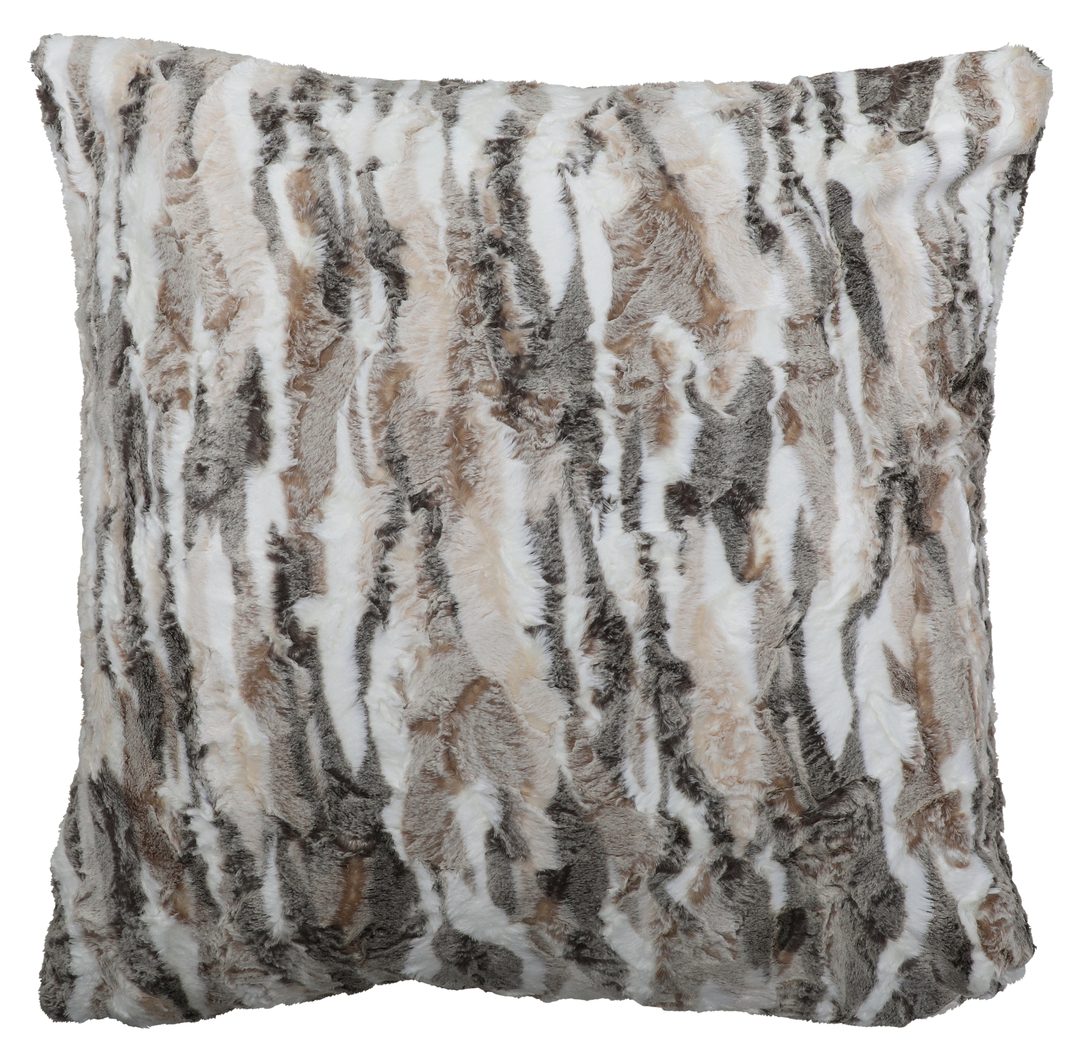 Himalayan Faux Fur Euro Sham - 26"x26"