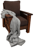 Cashmere Mica Faux Fur Throw