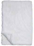 Yakety Natural Faux Fur Throw