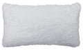 Yakety Natural Faux Fur Pillow - 14x26