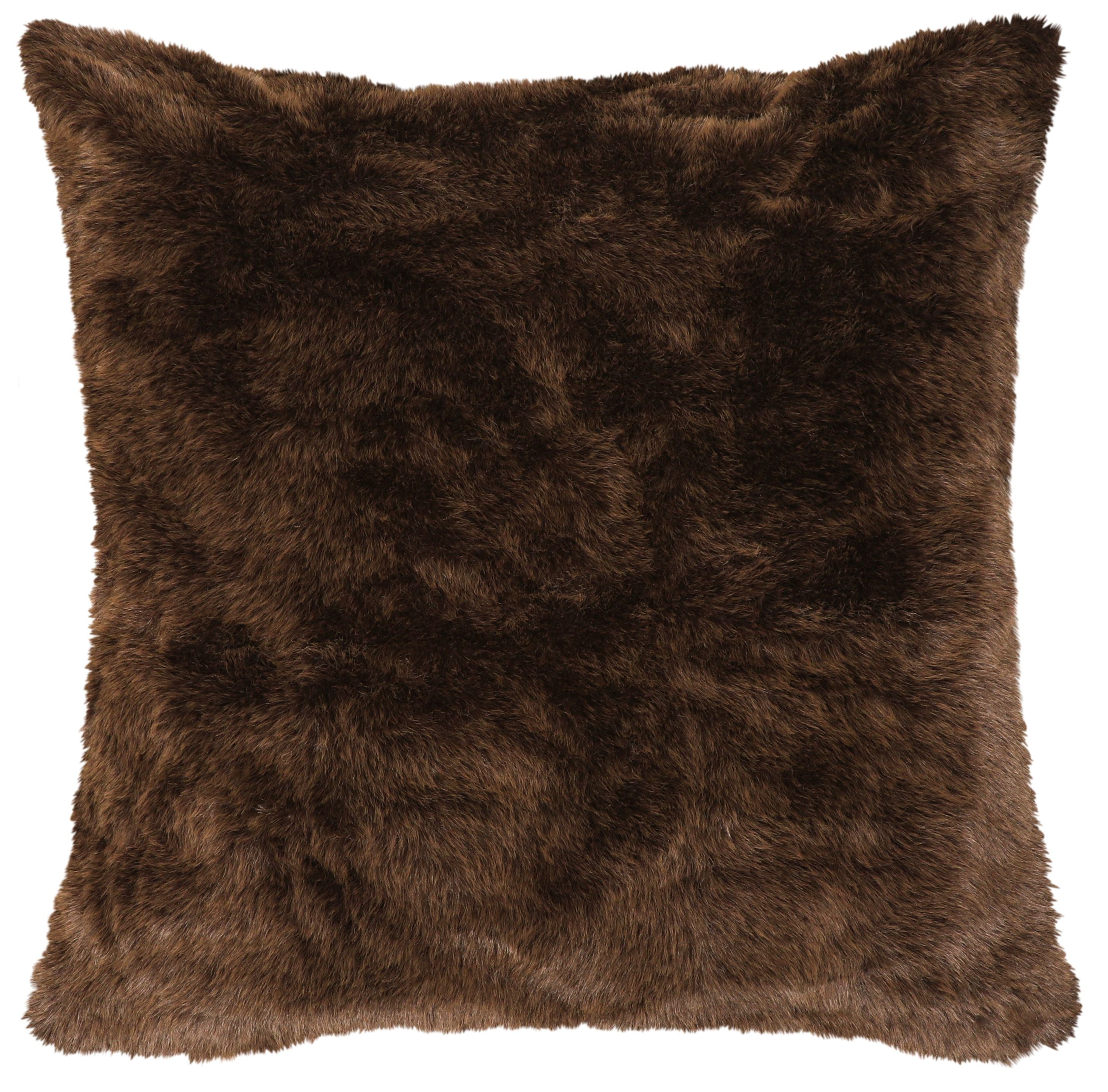 Kodiak Faux Fur Euro Sham - 26"x26"