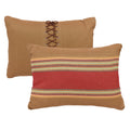 Pillow with Shoe Lace Design Pillow