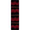 Image of an area rug, War Path 2 - Black
