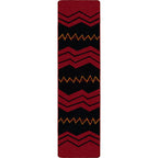 Image of an area rug, War Path - Red