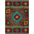 Image of an area rug, Whisky River - Turquoise