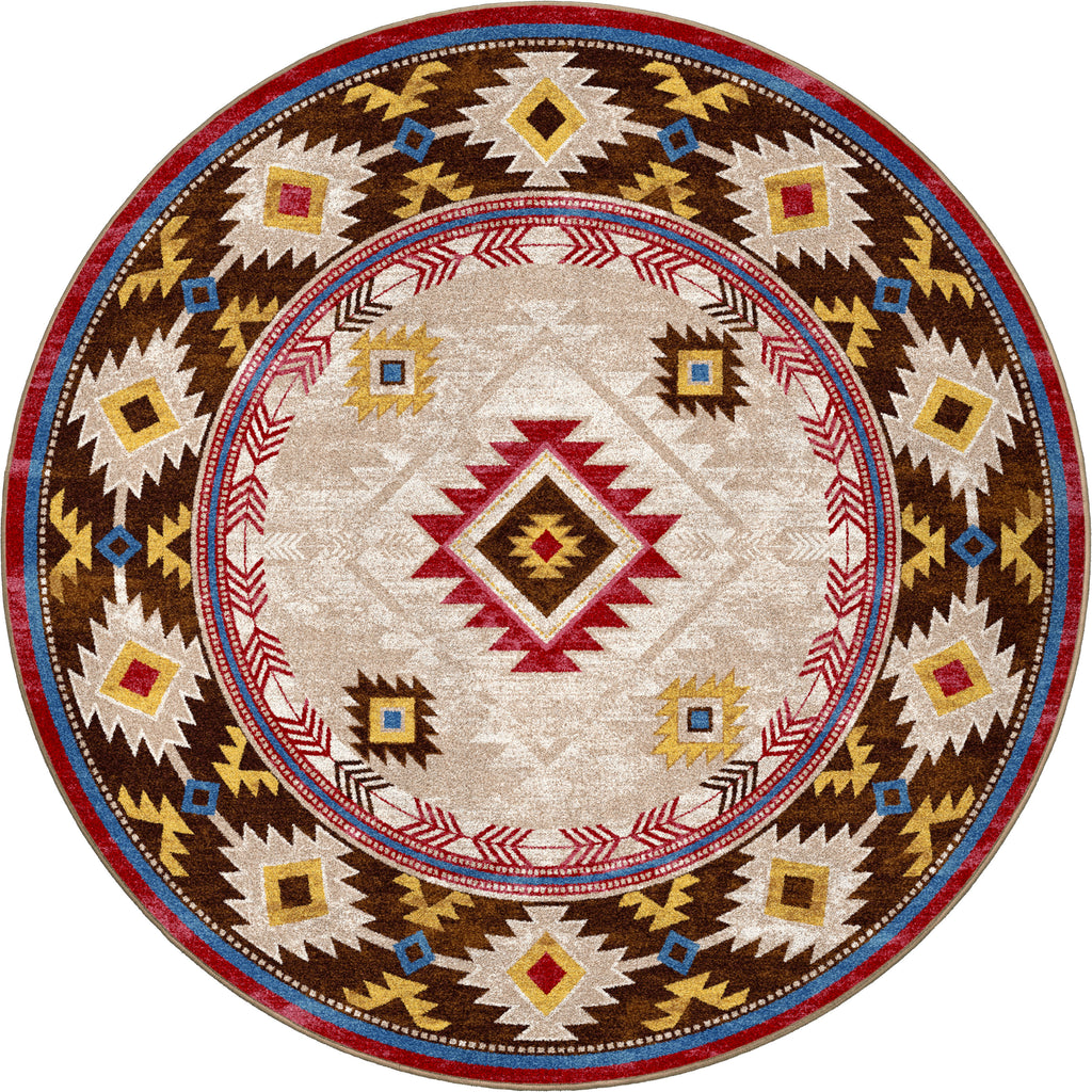 Image of an area rug, Whisky River - Natural