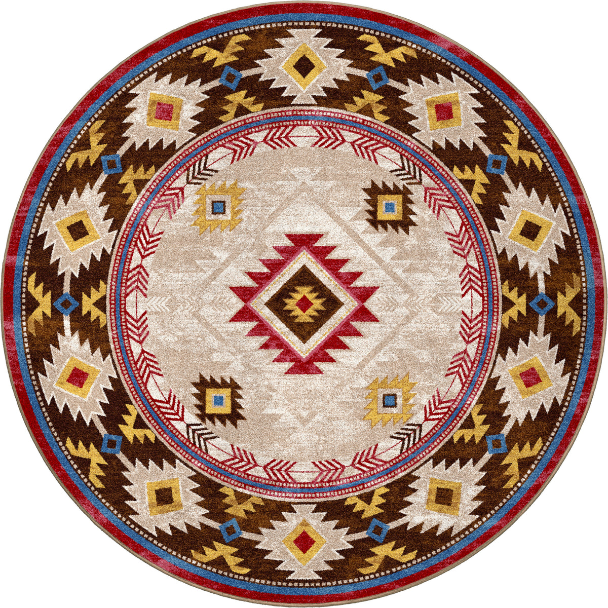 Image of an area rug, Whisky River - Natural