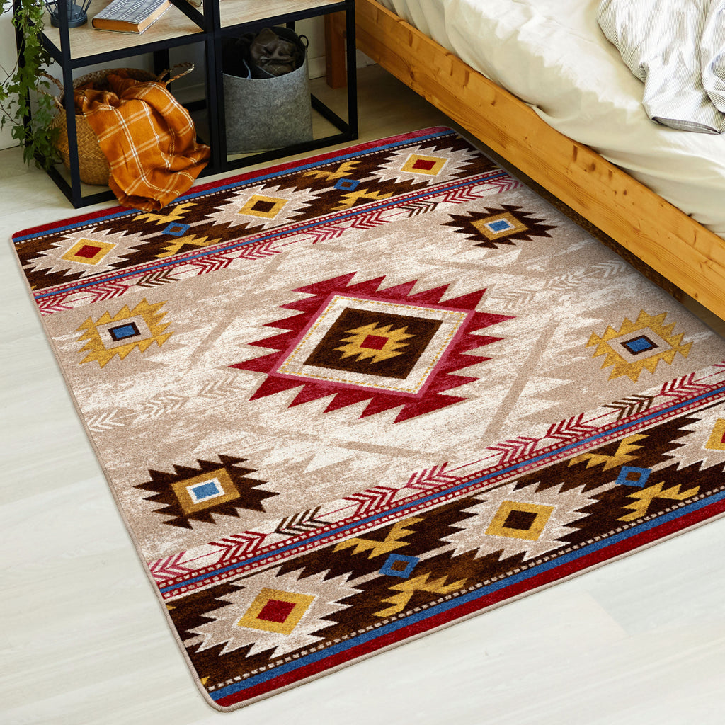 Image of an area rug, Whisky River - Natural