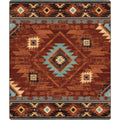 Image of an area rug, Whisky River - Rust